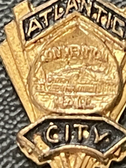 Vintage ATLANTIC CITY CONVENTION HALL  Charm Miss America