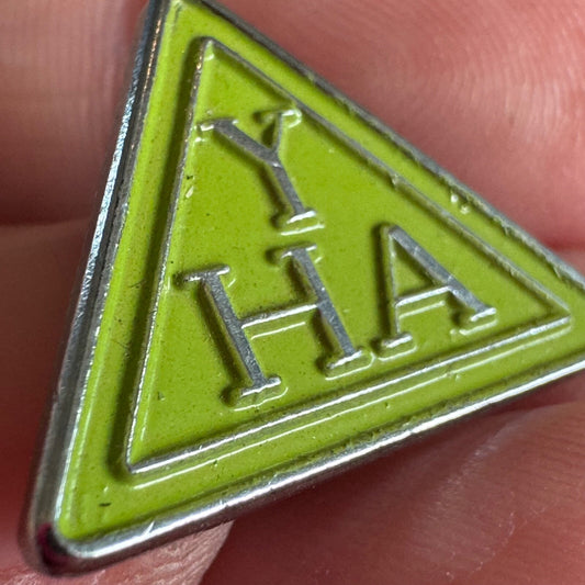 Vintage Youth Hostel Association Lapel Pin YHA