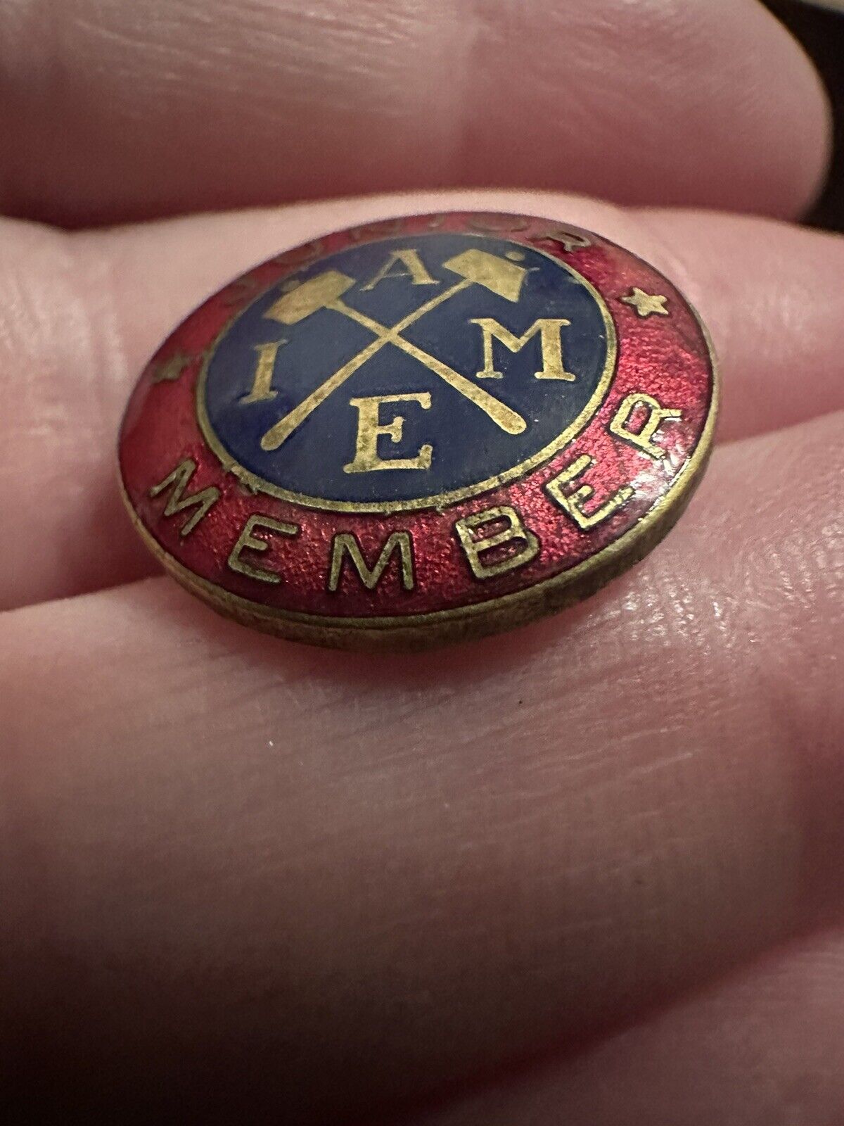 American Institute of Mining Metallurgical & Petroleum Engineers Member Pin AIME