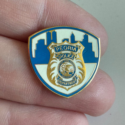 Peoria Police Department Lapel Pin Illinois