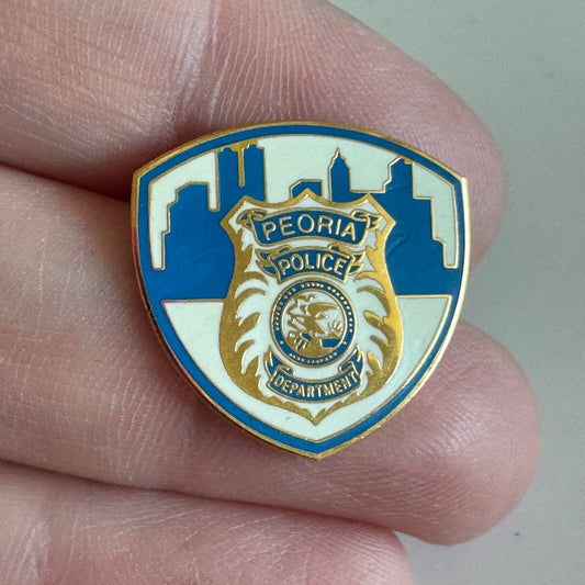 Peoria Police Department Lapel Pin Illinois