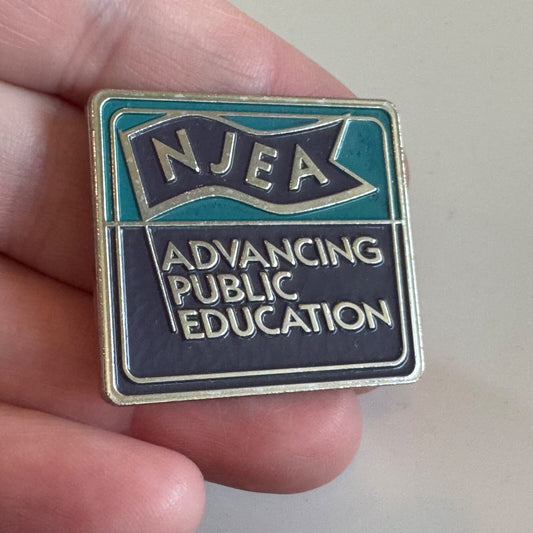 Vintage NJEA Advancing Public Education Lapel Pin 