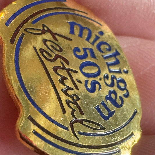 Vintage Novi Michigan 50's Festival 1950s Lapel Pin Souvenir