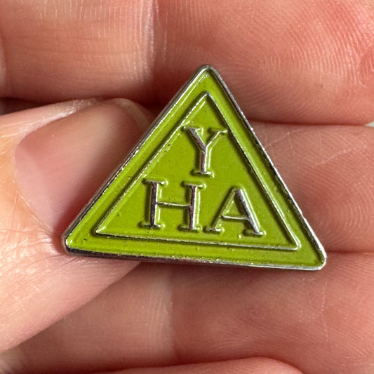 Vintage Youth Hostel Association Lapel Pin YHA