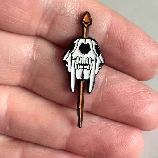 FARCRY PRIMAL Sabertooth Crest Pin Gamestop Promo Far Cry Ubisoft