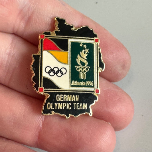 Vintage German Olympic Team Pin – Atlanta 1996 Summer Olympics