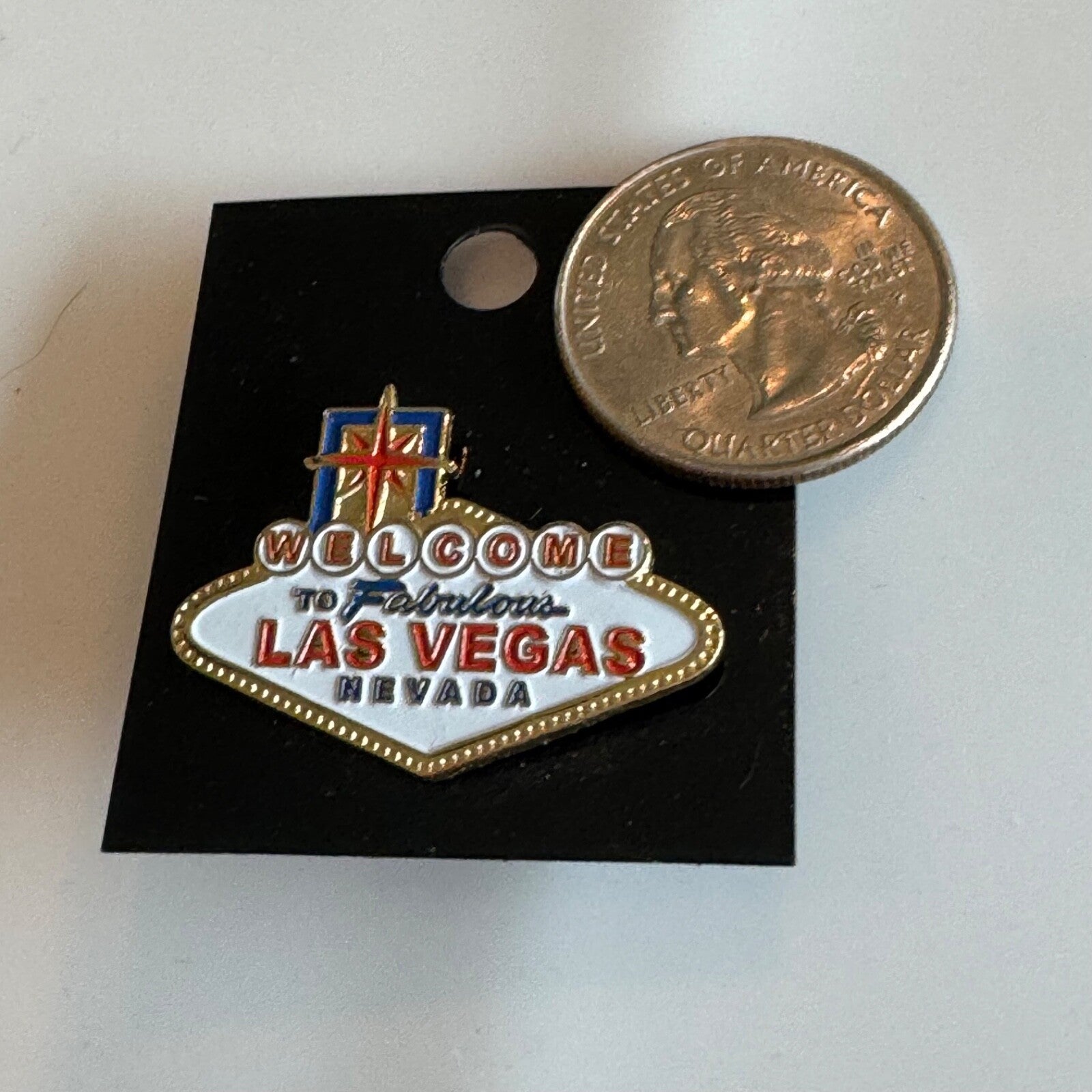 Welcome to Fabulous Las Vegas Nevada Enamel Pin – Iconic Sign