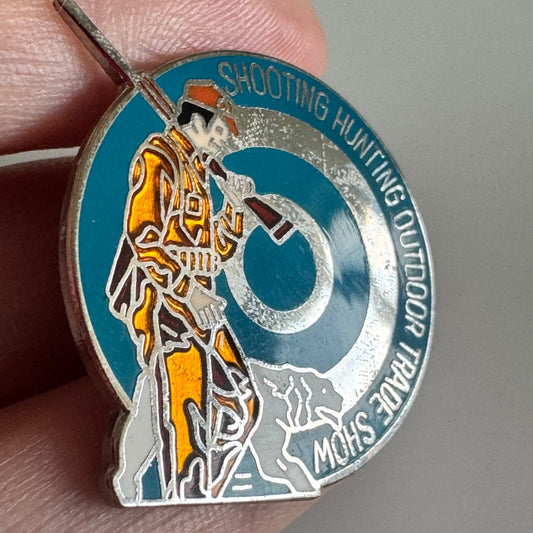 Vintage 1997 Shooting Hunting Outdoor Trade Show Pin