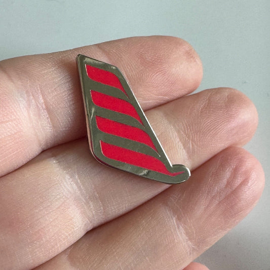Bombardier Learjet Tail Fin Lapel Pin Tailfin Aviation Manufacturer