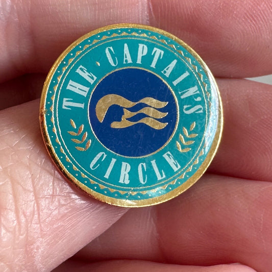 Princess Cruises The Captain's Circle Lapel Pin Cruise Loyalty Reward