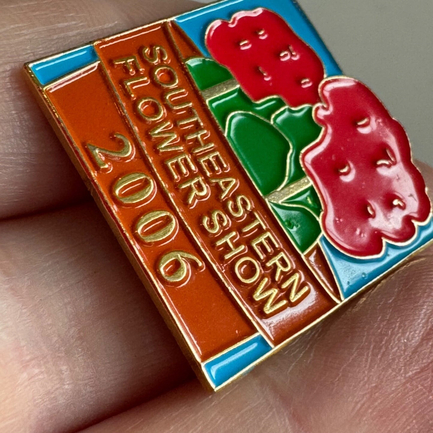2006 Southeastern Flower Show Lapel Pin Georgia