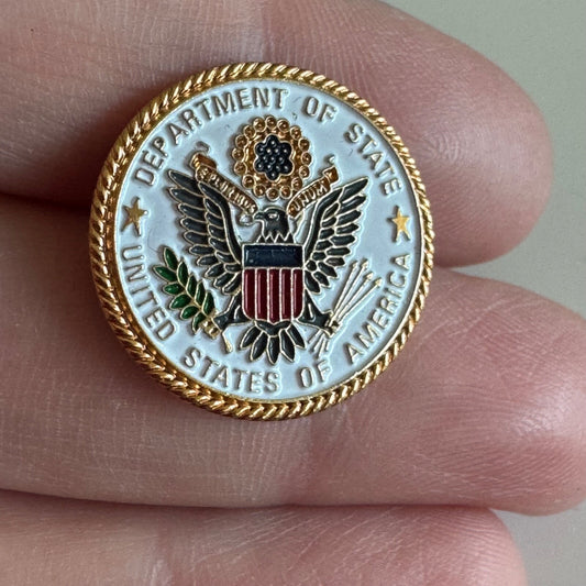 Vintage Department of State Lapel Pin