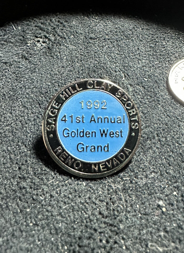41st Annual Golden West Grand Clay Sports Reno NV 1992 Patch skeet gun club