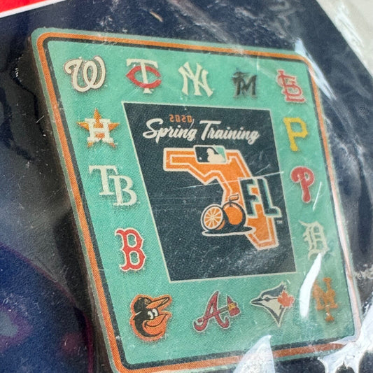 2020 MLB Spring Training Florida Pin – All Teams Logo Badge