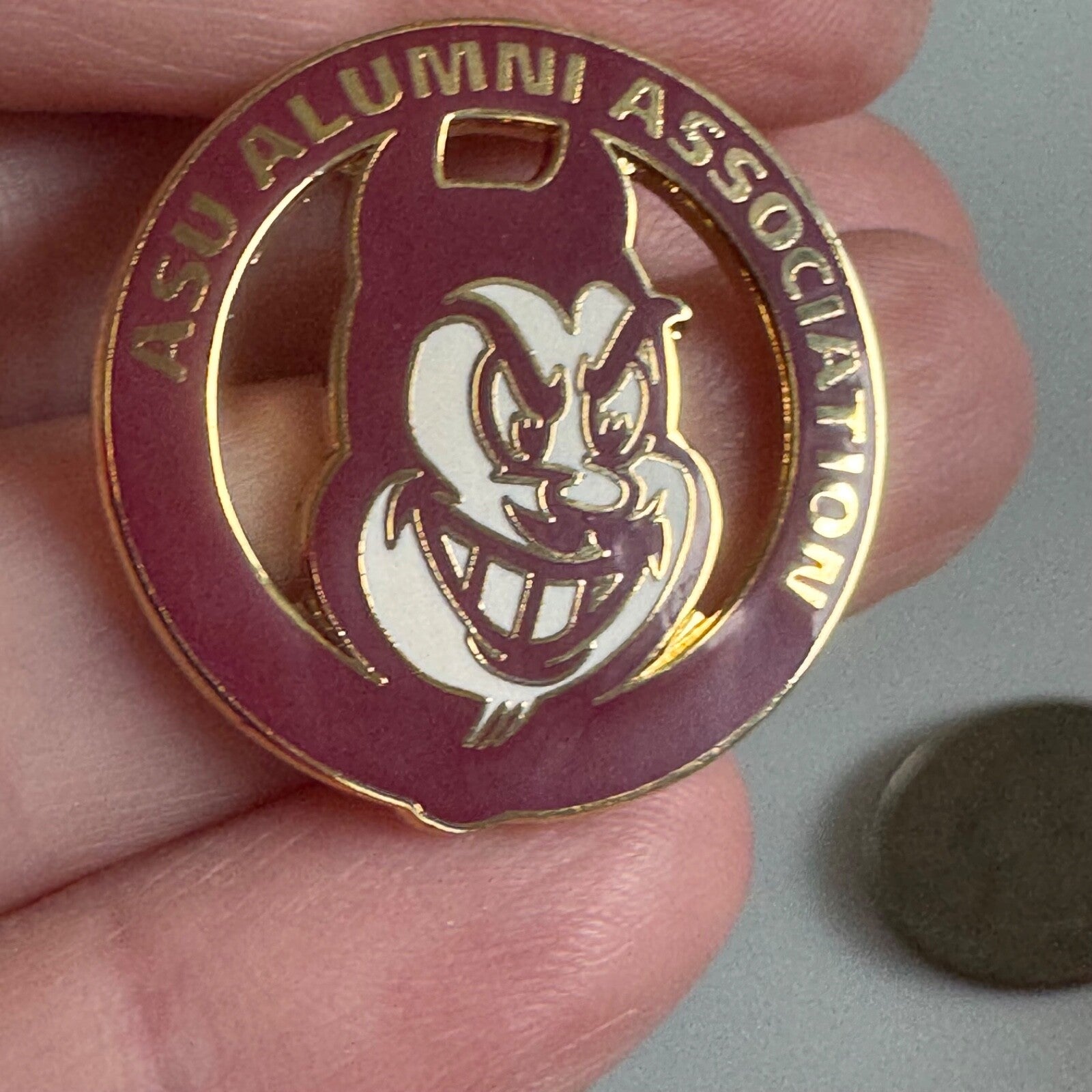Arizona State University Sun Devils Alumni Association Pin ASU