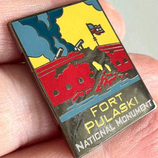 Fort Pulaski National Monument Pin – Civil War Battle Cockspur Island