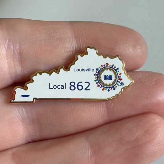 Vintage UAW Local 862 Louisville, Kentucky Pin Rare