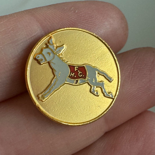 Vintage Loyal Order of Moose F.H.C. Mule Donkey Lapel Pin Moose FHC