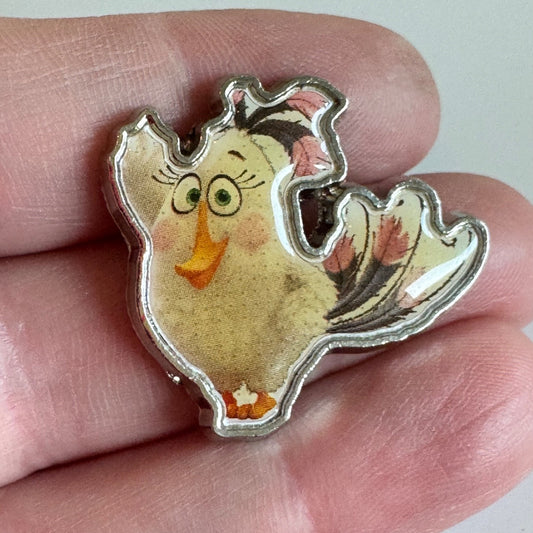Angry Birds Movie MATILDA Cartoon Bird Character Enamel Pin