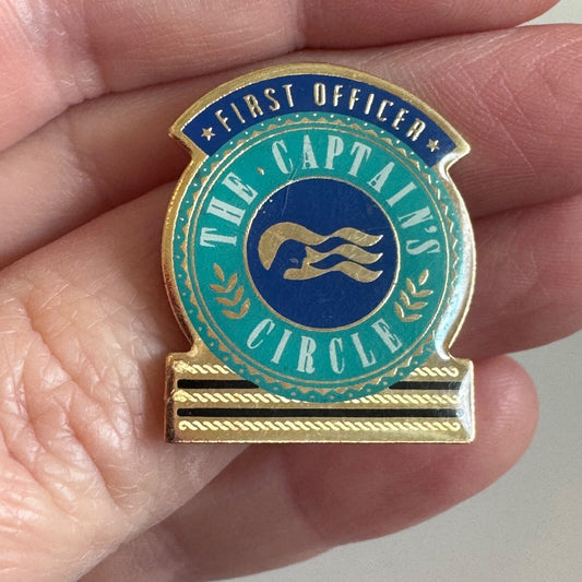Princess Cruises First Officer The Captain's Circle Lapel Pin Cruise