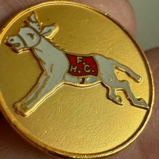 Vintage Loyal Order of Moose F.H.C. Mule Donkey Lapel Pin Moose FHC