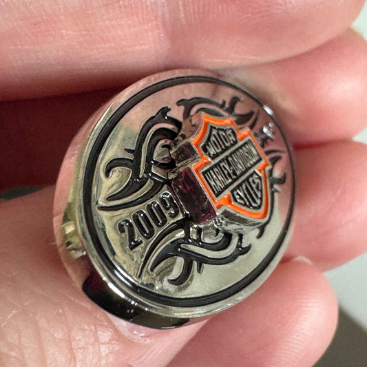 2009 Harley-Davidson MDA Tribal Oval Pin – Classic HD Logo