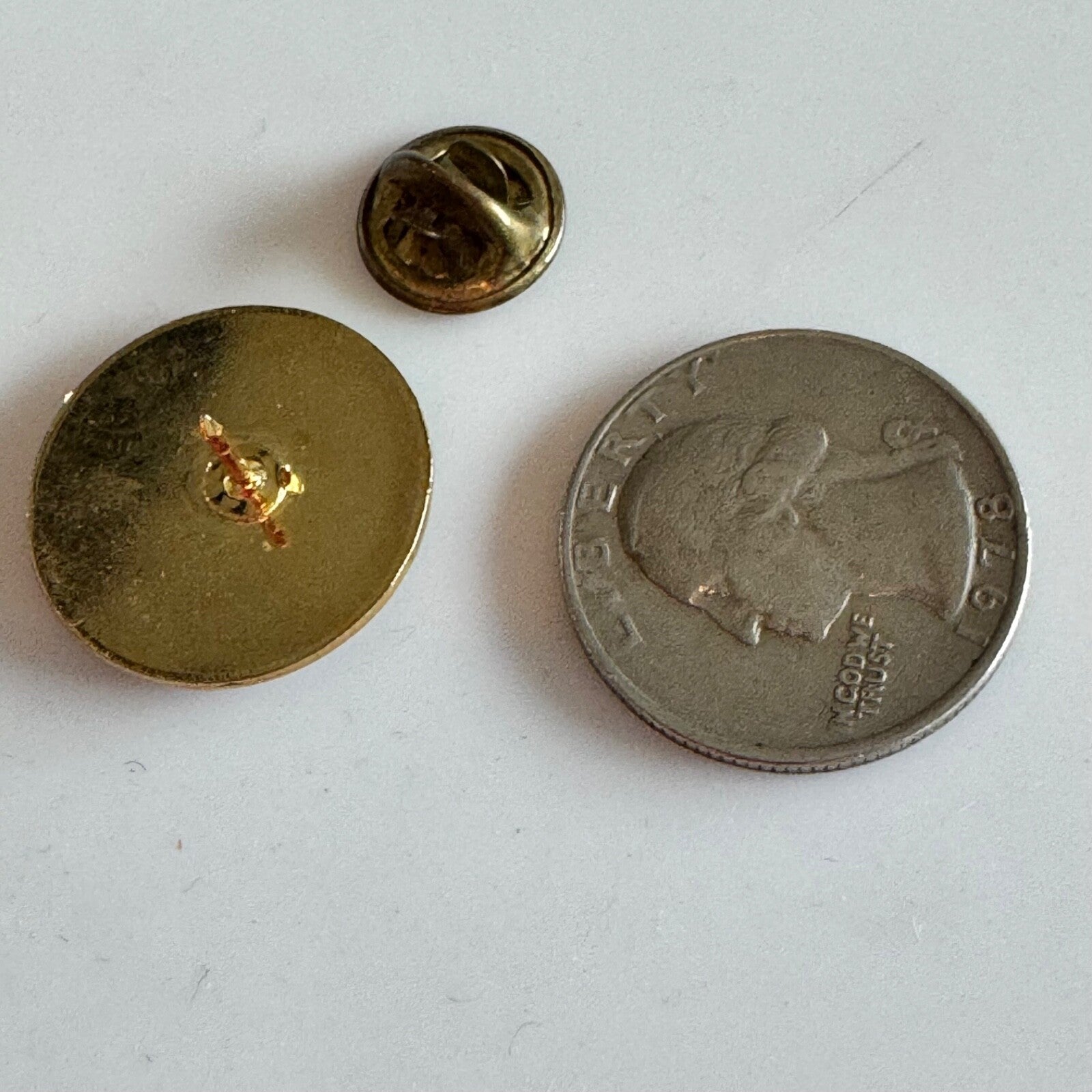 Vitnage US Olympic Training Center Pin – Flame & Shield Emblem Team USA