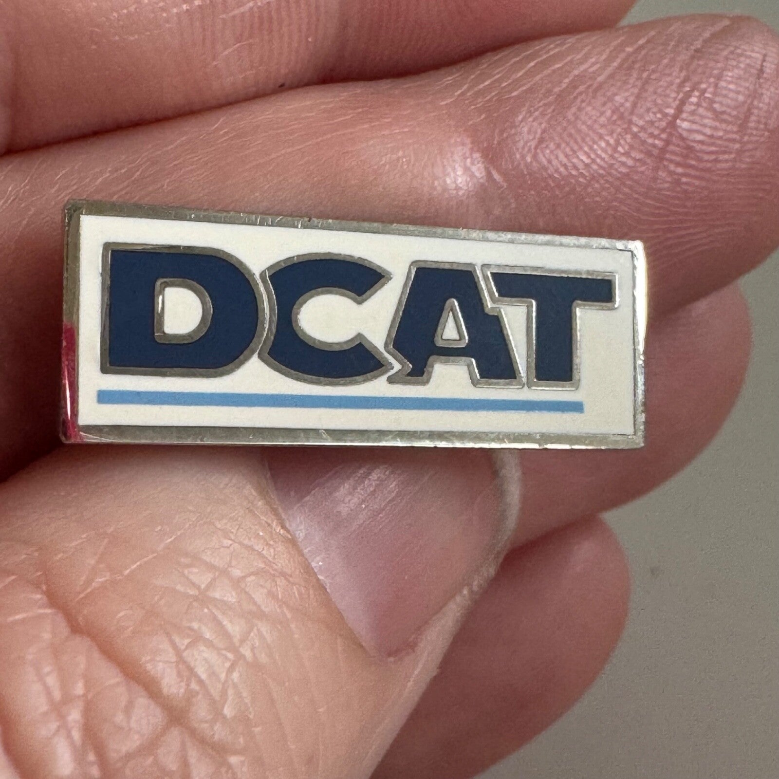Vintage Drug Chemical & Associated Technologies Association DCAT Lapel Pin Logo