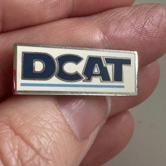 Vintage Drug Chemical & Associated Technologies Association DCAT Lapel Pin Logo