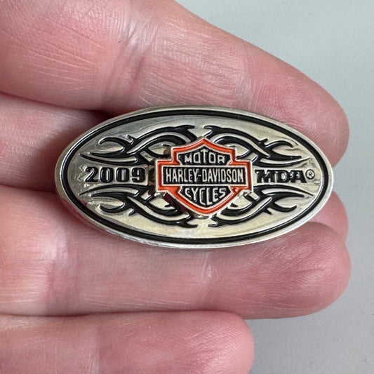 2009 Harley-Davidson MDA Tribal Oval Pin – Classic HD Logo