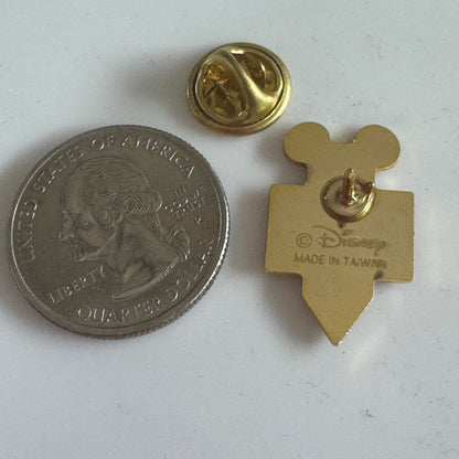 Vintage College of Knowledge Disney Lapel Pin Pencil Mickey Ears