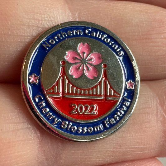 2022 Northern California Cherry Blossom Festival Lapel Pin