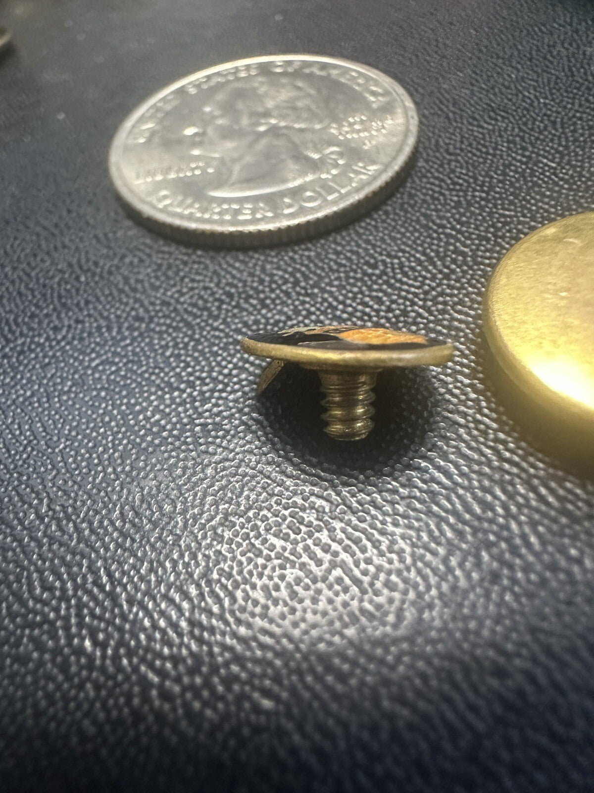 Antique Catholic Knights of St. George Screwback Lapel Pin Collar Stud