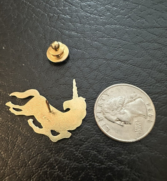 Vintage Avon Unicorn Gold Tone Pin