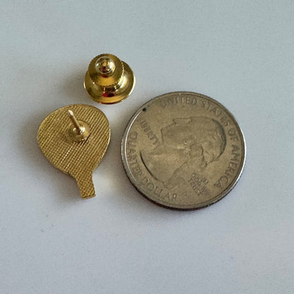 New Mexico Yellow Zia Sun Symbol Balloon Enamel Pin