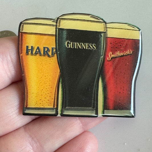 Guinness Harp Smithwick's Lapel Pin Beer Advertising Breweriana