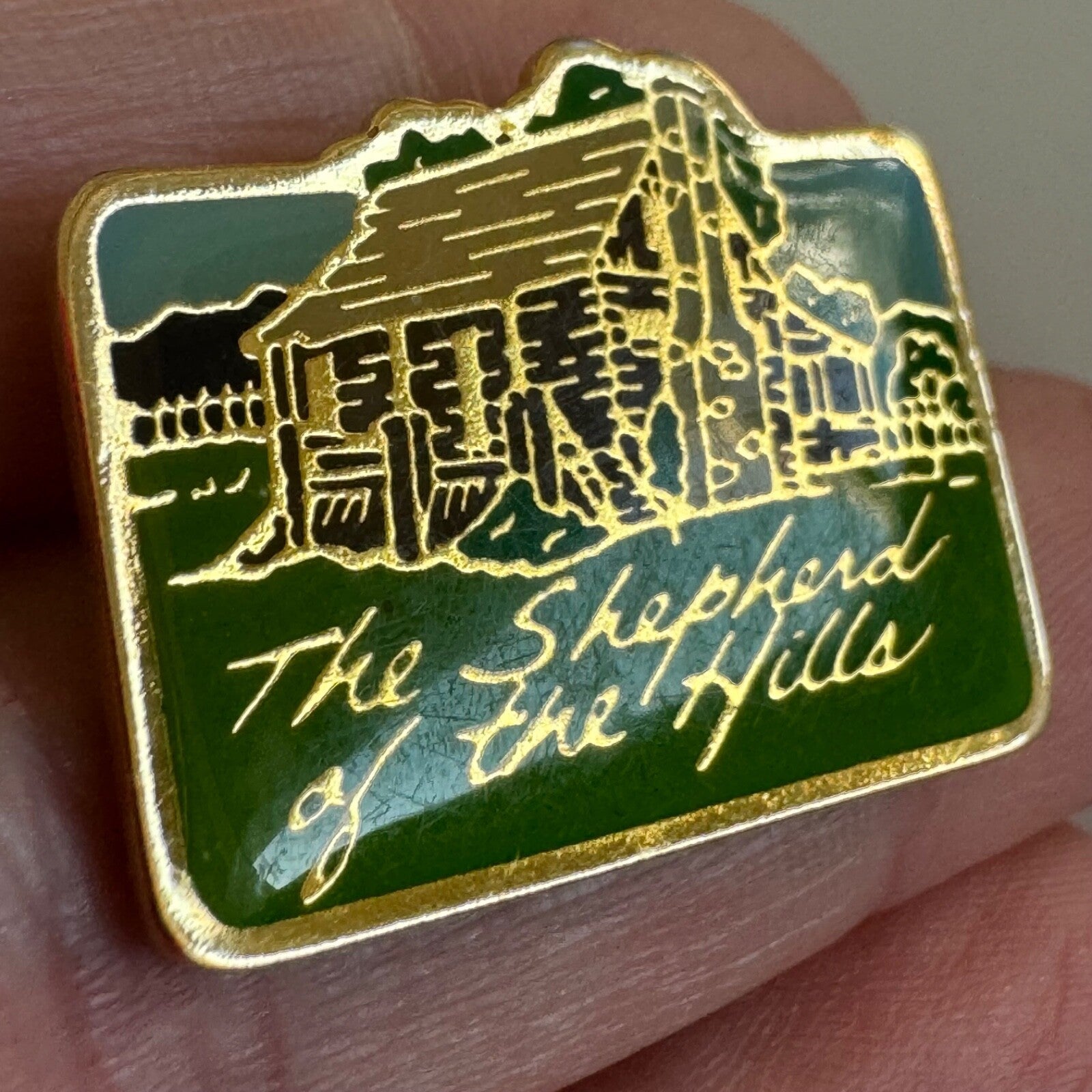 Vintage The Shepherd of the Hills Lapel Pin Branson Missouri
