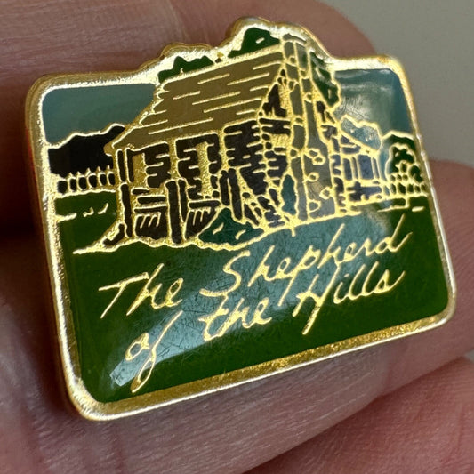 Vintage The Shepherd of the Hills Lapel Pin Branson Missouri