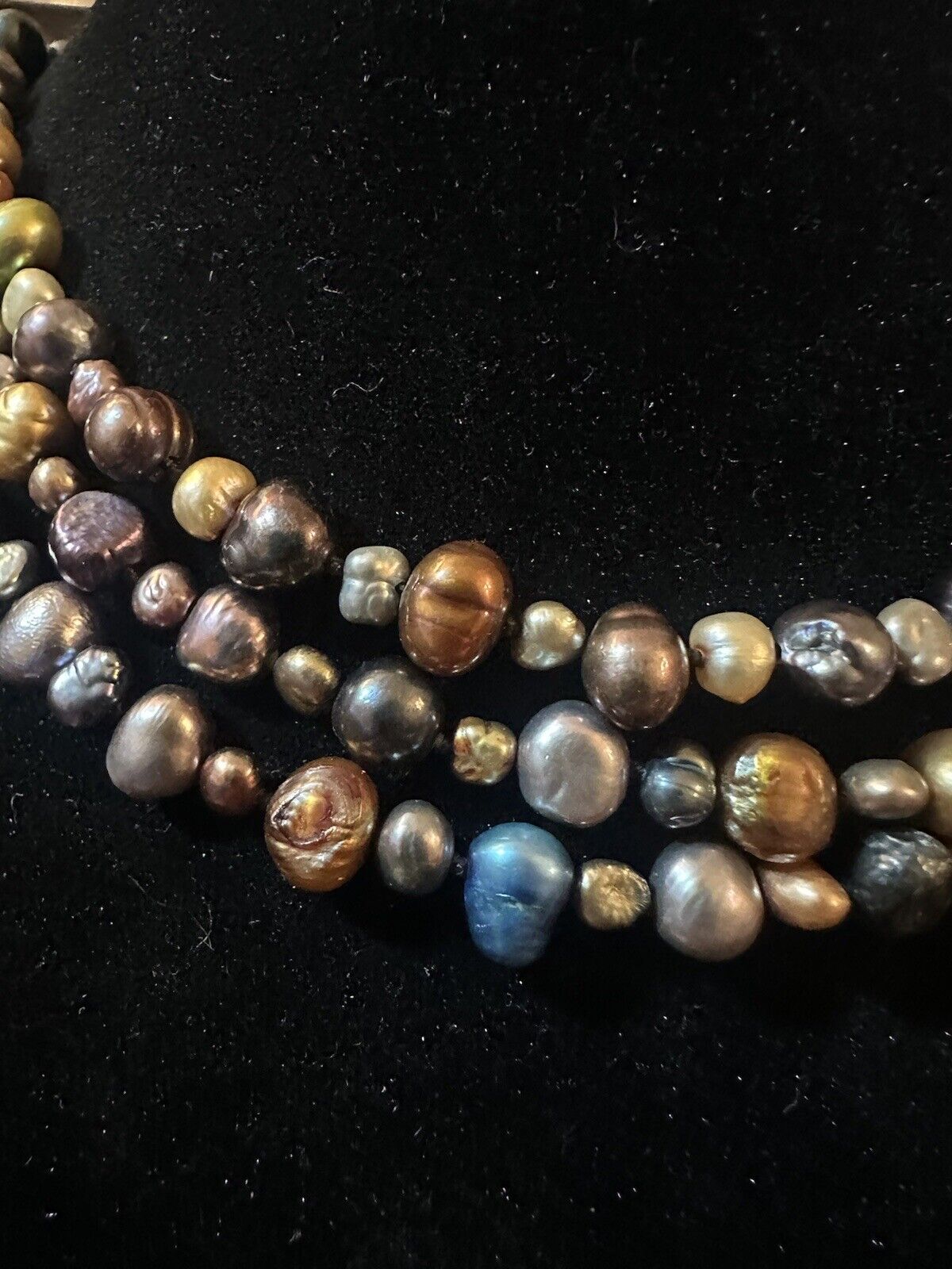 50” Necklace Multicolor & Size Dyed Freshwater Pearls Purple Blue & More Endless