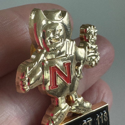 Herbie Husker University of Nebraska Royal Order of Jesters Lincoln CT 118 Pin