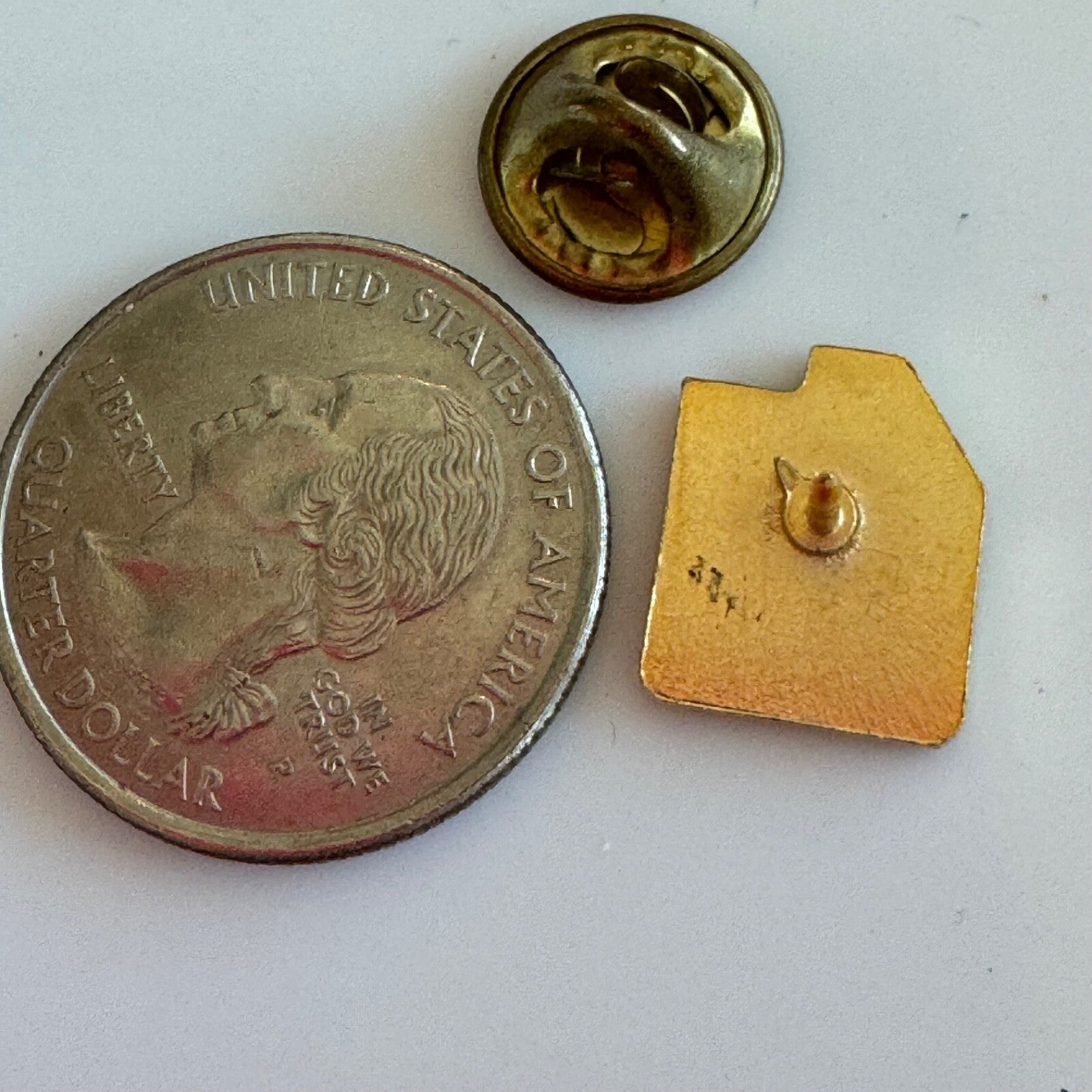 50 Years United Methodist Church Flame & Cross Anniversary Pin UMC