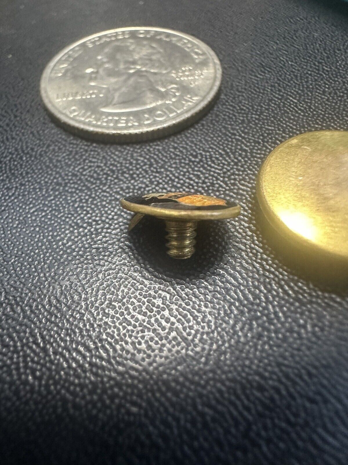 Antique Catholic Knights of St. George Screwback Lapel Pin Collar Stud