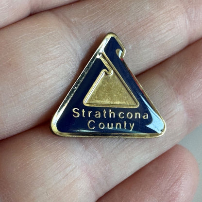 Vintage Strathcona County Alberta Canada Lapel Pin 
