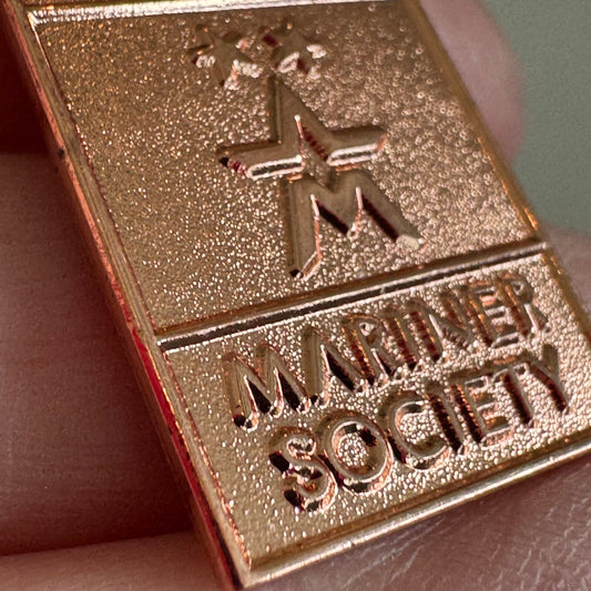Holland America Line Mariner Society Two Star Lapel Pin 2 Rose Gold Colored