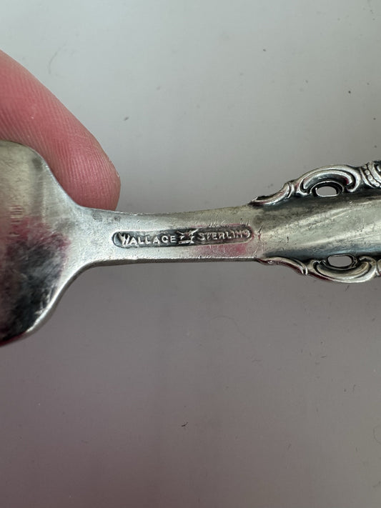 Grande Baroque by Wallace Sterling Silver Baby Fork 4 1/8" 